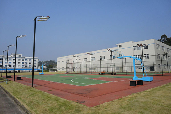 LED Flood Light Project In China. চীনে এলইডি ফ্লাড লাইট প্রকল্প।