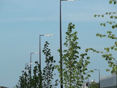 শহরের রাস্তার আলো